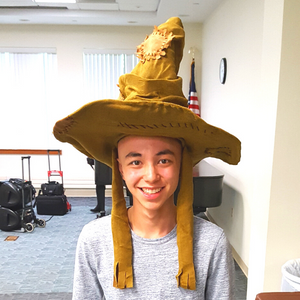 Teen with Sorting Hat