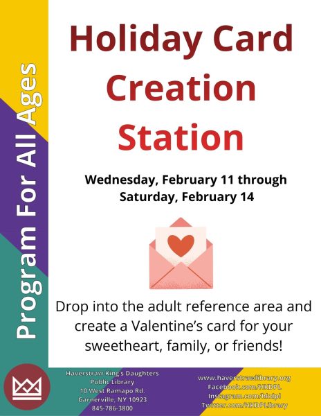 holiday card creation station