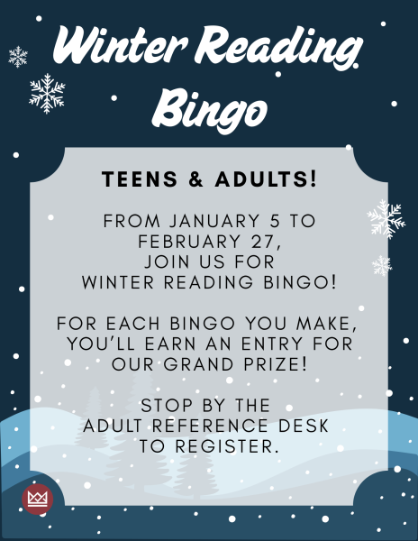 winter reading bingo
