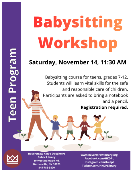 babysitting workshop teen program